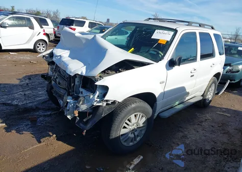 2006 Mercury Mariner Convenience z USA, uszkodzony, nr VIN 4M2YU56Z26DJ10005